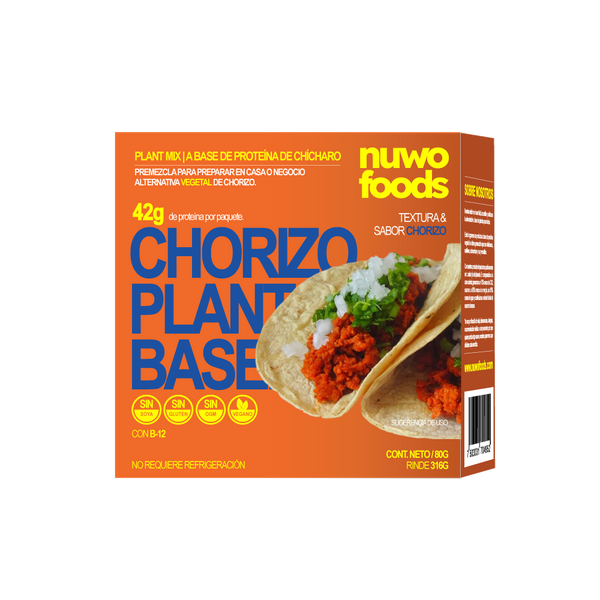 PLANT MIX para preparar CHORIZO Plant-Based.