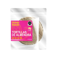 Tortillas de Harina de Almendra, 8 Piezas, 200g