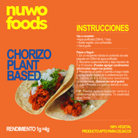 PLANT MIX para preparar CHORIZO Plant-Based.