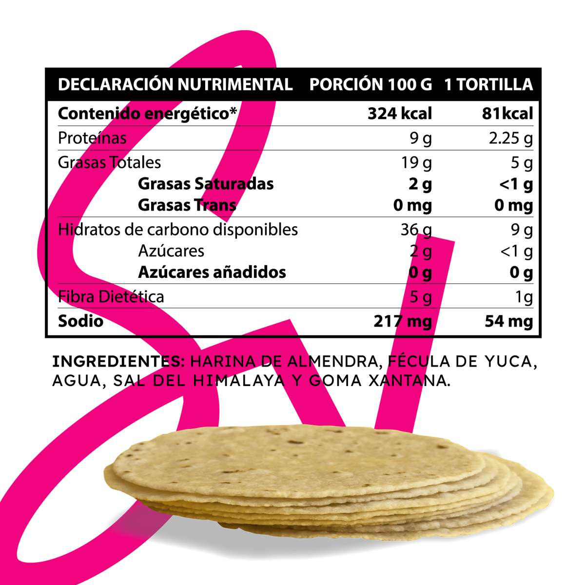 Tortillas de Harina de Almendra Tienda SerVegano